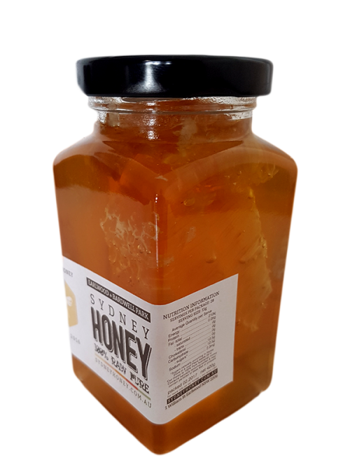 sydney-raw-honey-jar-with-honeycomb-420gram