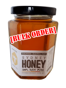 sydney raw honey jar 420gram bulk order